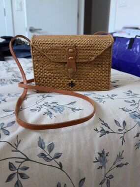 Bamboo Crossbody Bag